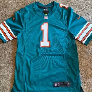 Tua Tagovailoa Miami Dolphins Nike Alternate Game Jersey - Aqua